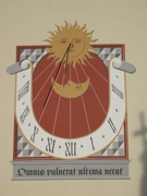 Sonnenuhr im Freiet