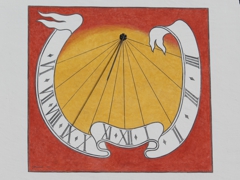 Die Sonnenuhr
