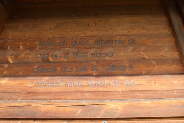 Stans Rotzhalde Sonnenuhrspruch